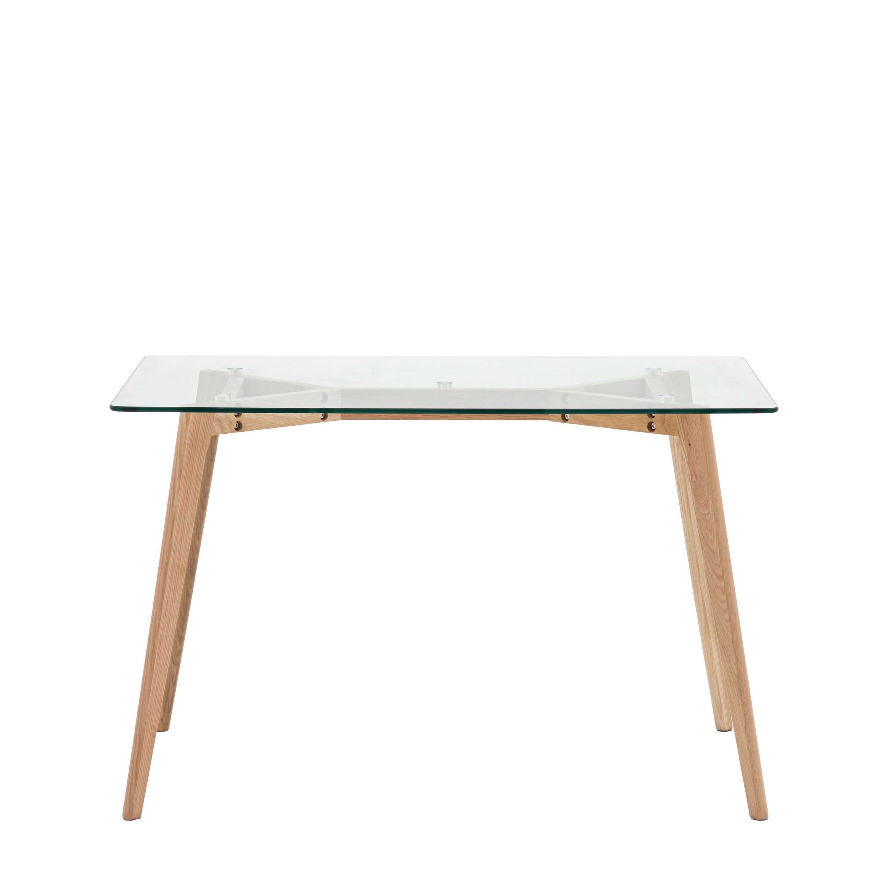 Langford Clear Rectangular Dining Table