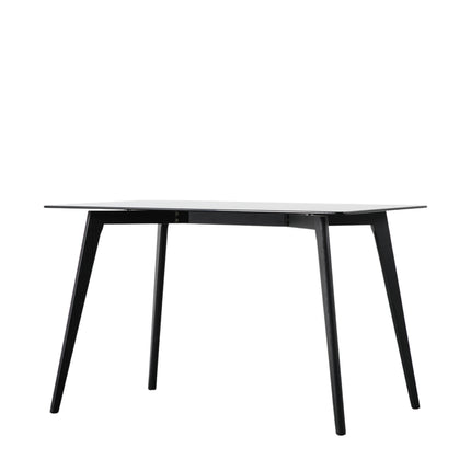 Langford Black Rectangular Dining Table