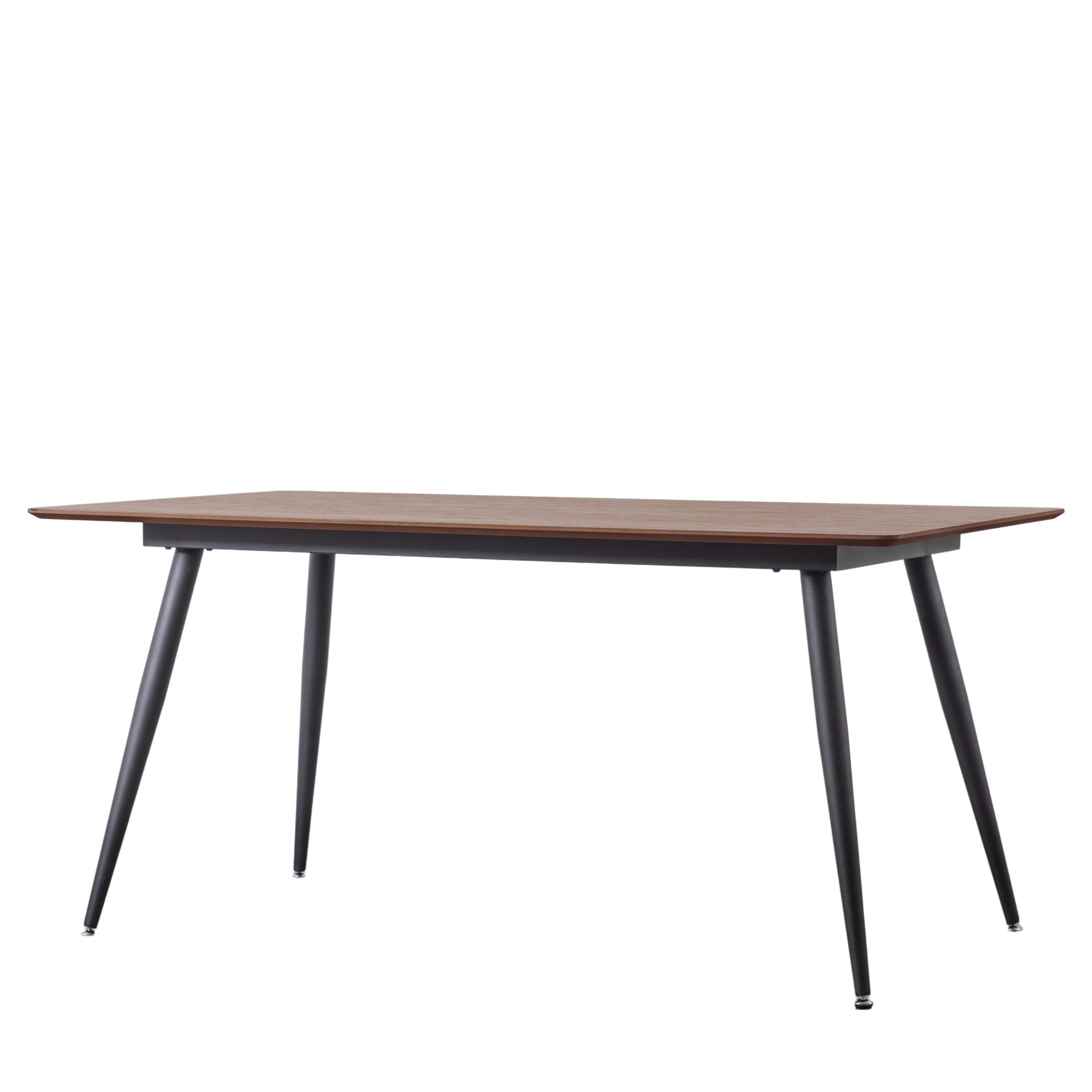 Astley Walnut Fixed Top Dining Table
