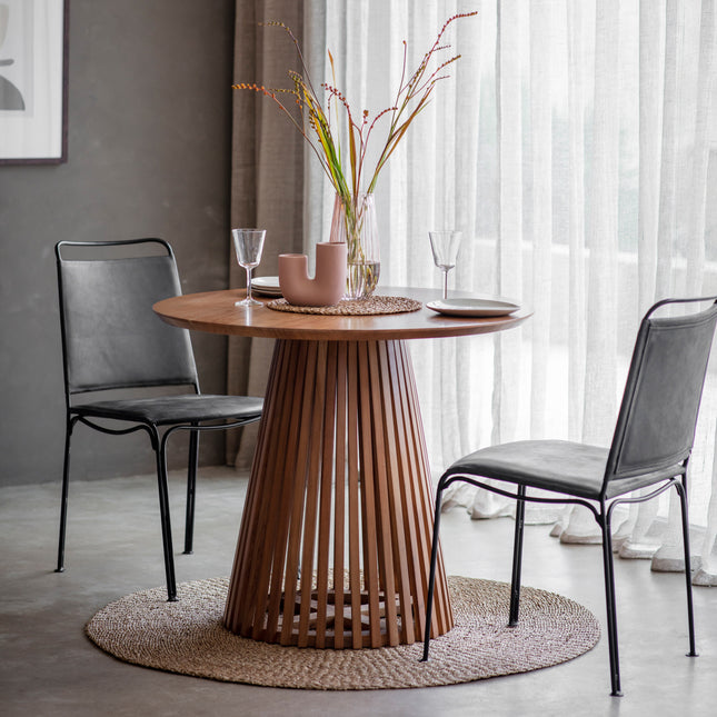 Cedar Slatted Dining Table