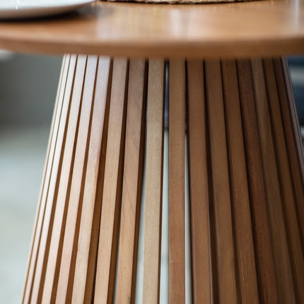 Cedar Slatted Dining Table