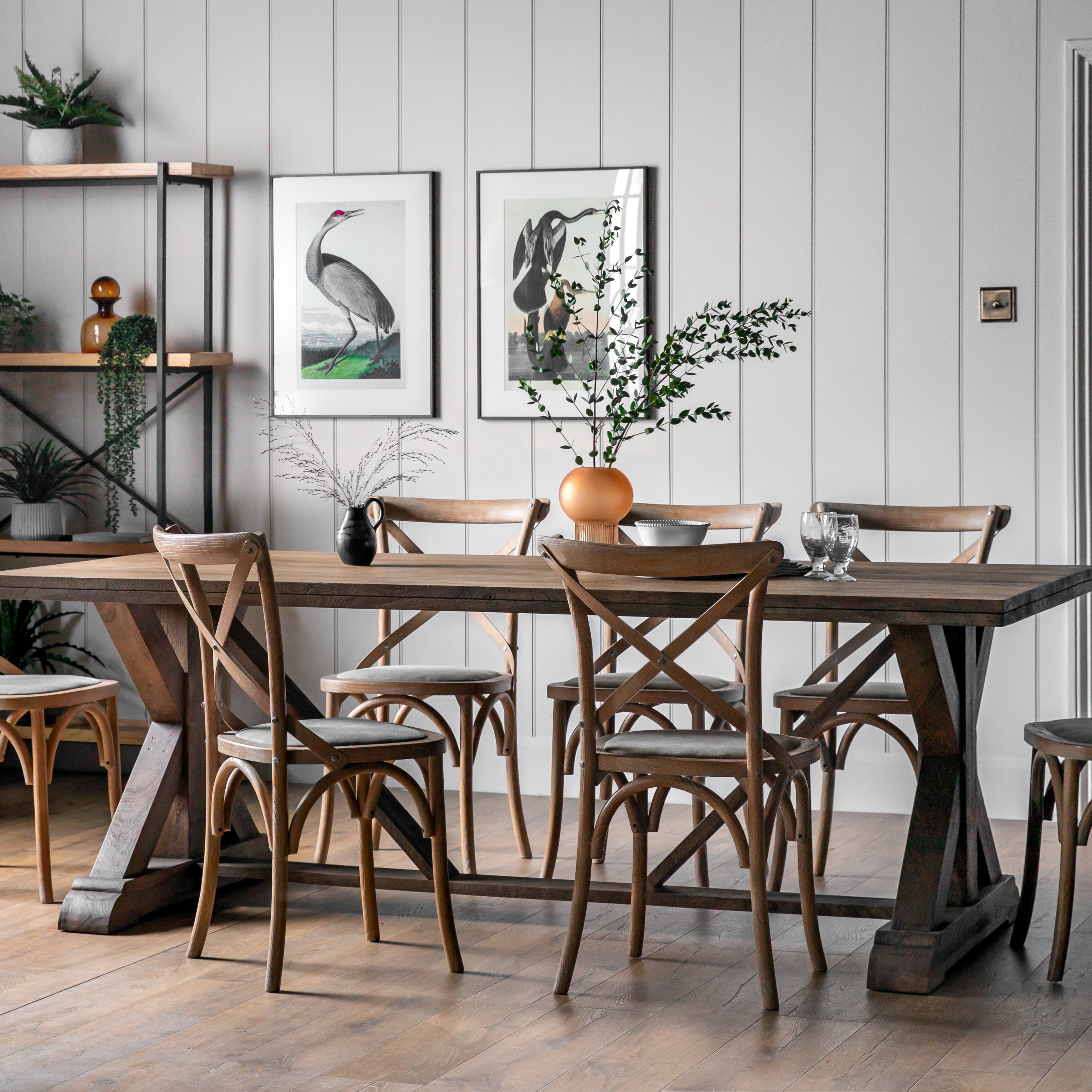 Ashbourne Large Fixed Top Dining Table