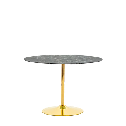 Whitmore Black Effect Round Dining Table