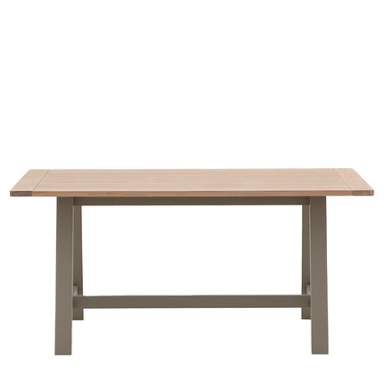 Huntington Light Grey Trestle Table