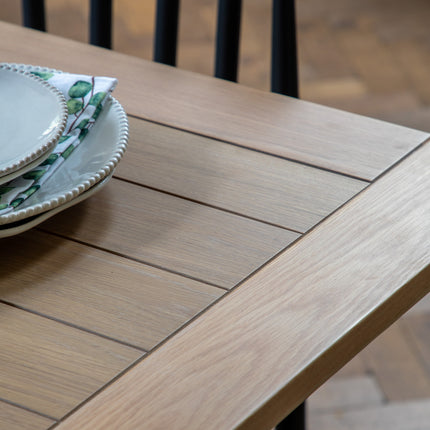 Huntington Navy Trestle Table