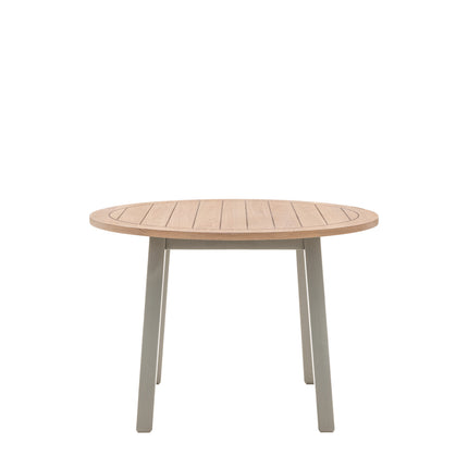 Huntington Light Grey Round Dining Table