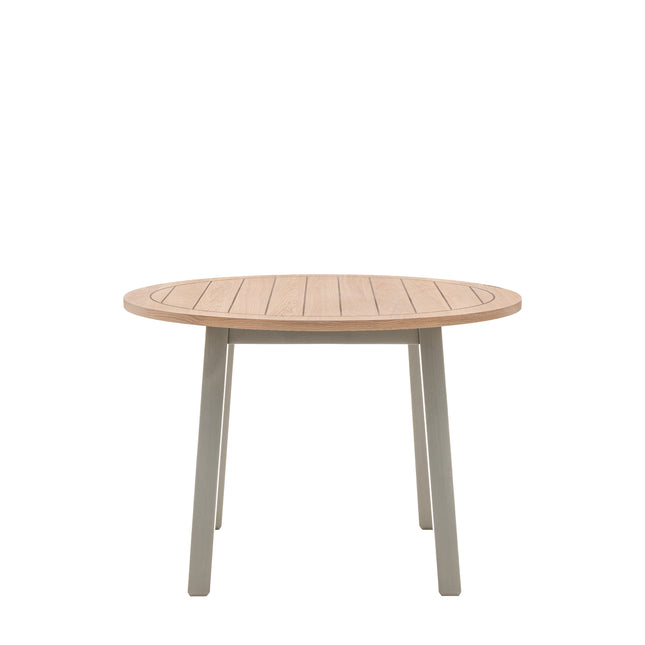 Huntington Light Grey Round Dining Table