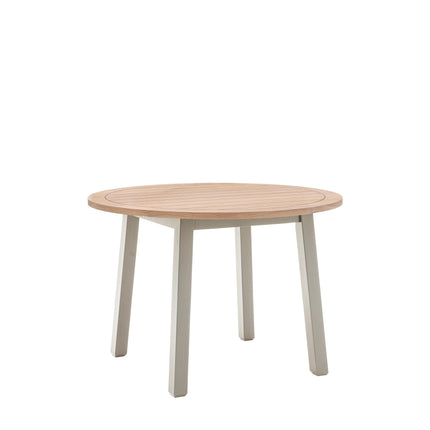 Huntington Light Grey Round Dining Table