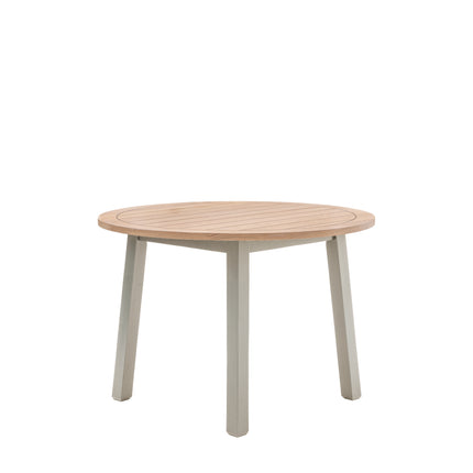 Huntington Light Grey Round Dining Table