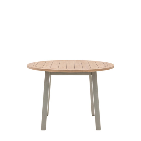 Huntington Light Grey Round Dining Table