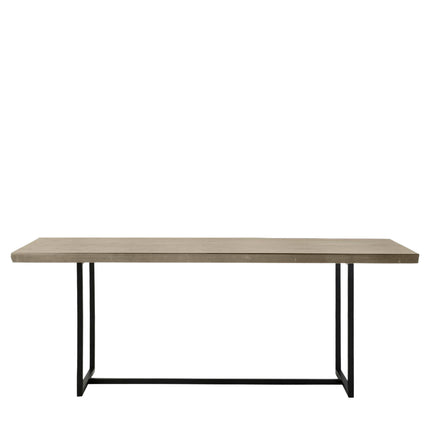 Caldwell Grey Fixed Top Dining Table