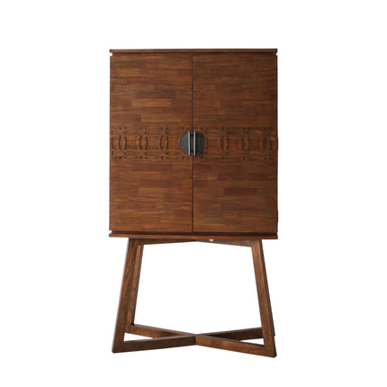 Serenity Brown Drinks Cabinet