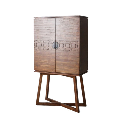 Serenity Brown Drinks Cabinet