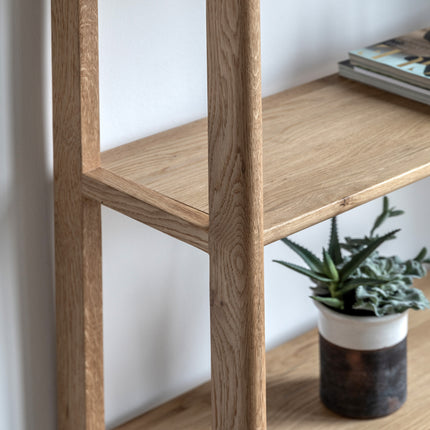 Langley Tall Natural Open Display Unit