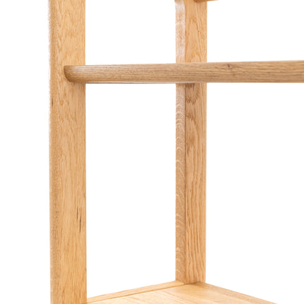 Langley Tall Natural Open Display Unit