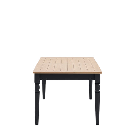 Huntington Navy Extendable Dining Table (180cm-230cm)