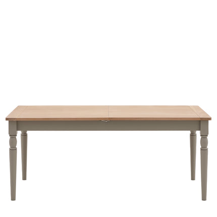 Huntington Light Grey Extendable Dining Table (180cm-230cm)