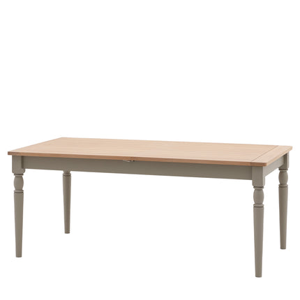 Huntington Light Grey Extendable Dining Table (180cm-230cm)