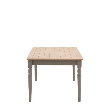 Huntington Light Grey Extendable Dining Table (180cm-230cm)