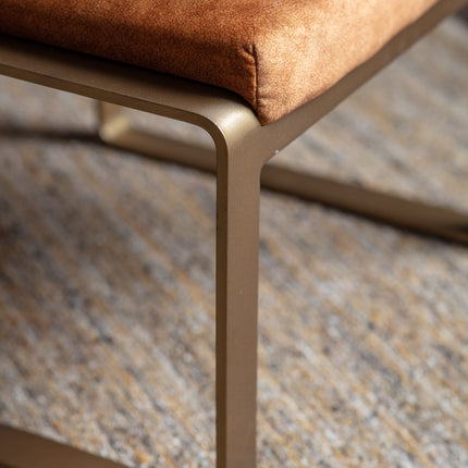 Paxton Ochre Footstool