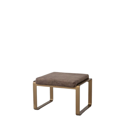 Paxton Brown Footstool