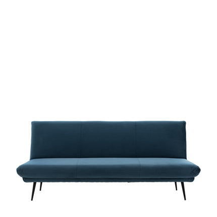 Elmwood Blue 3 Seater Sofa Bed