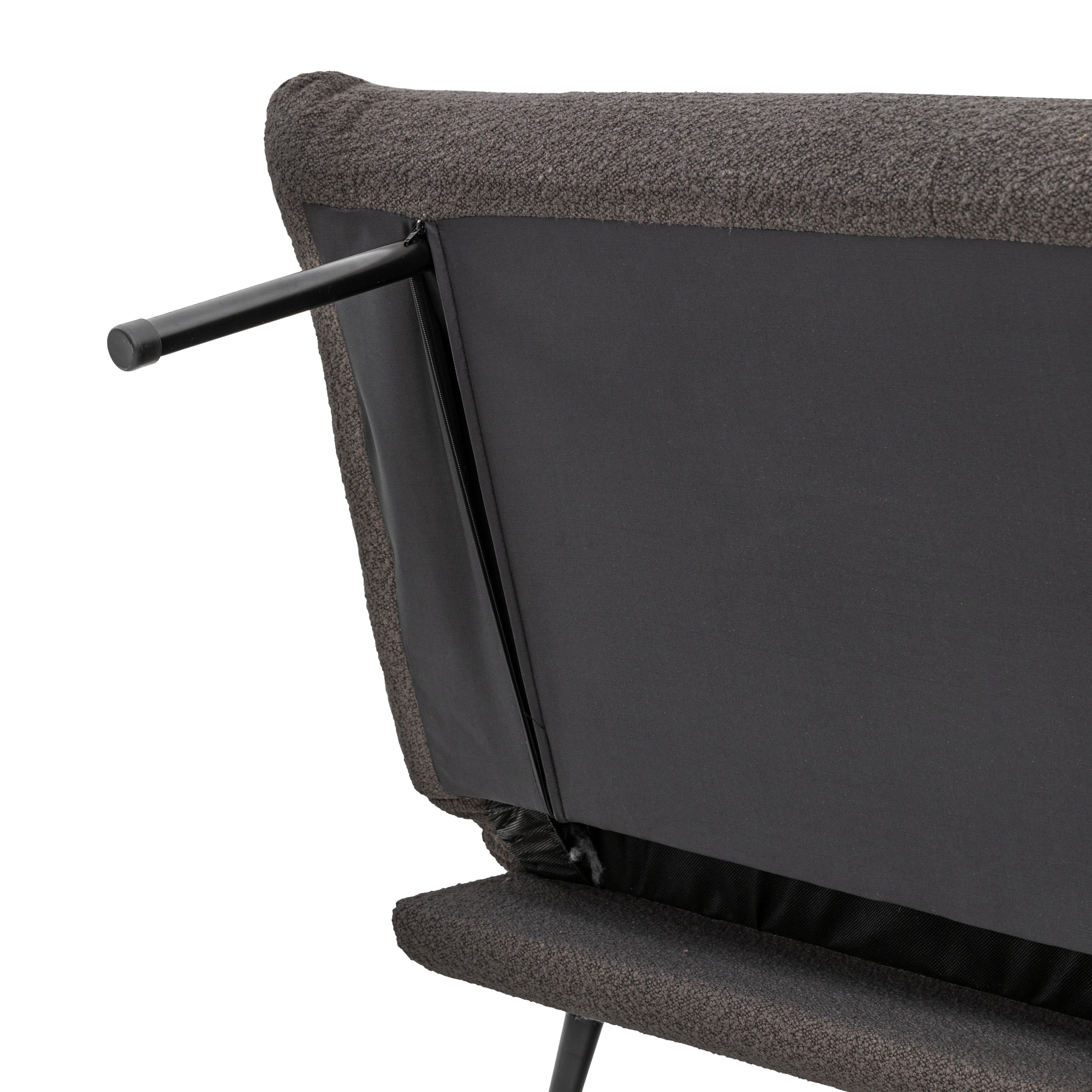 Elmwood Dark Grey 3 Seater Sofa Bed