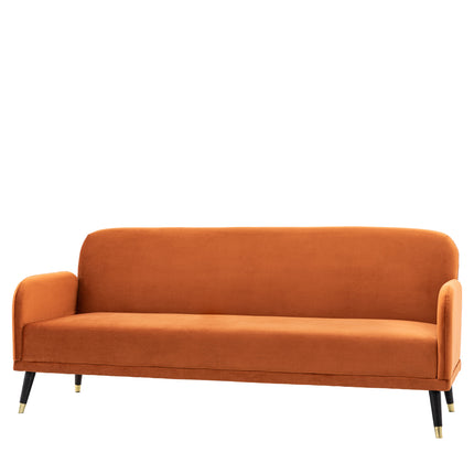 Ridgeway Rust 3 Seater Sofa Bed