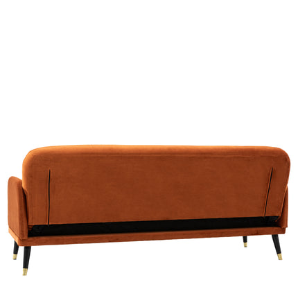 Ridgeway Rust 3 Seater Sofa Bed