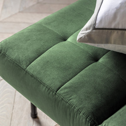 Virella Green 3 Seater Sofa Bed