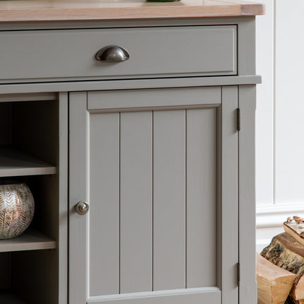 Huntington Large Light Grey Sideboard