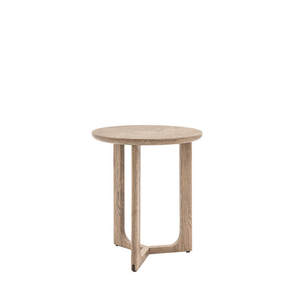 Langley Smoked Side Table