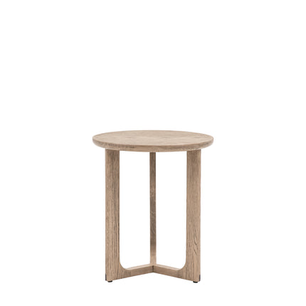 Langley Smoked Side Table