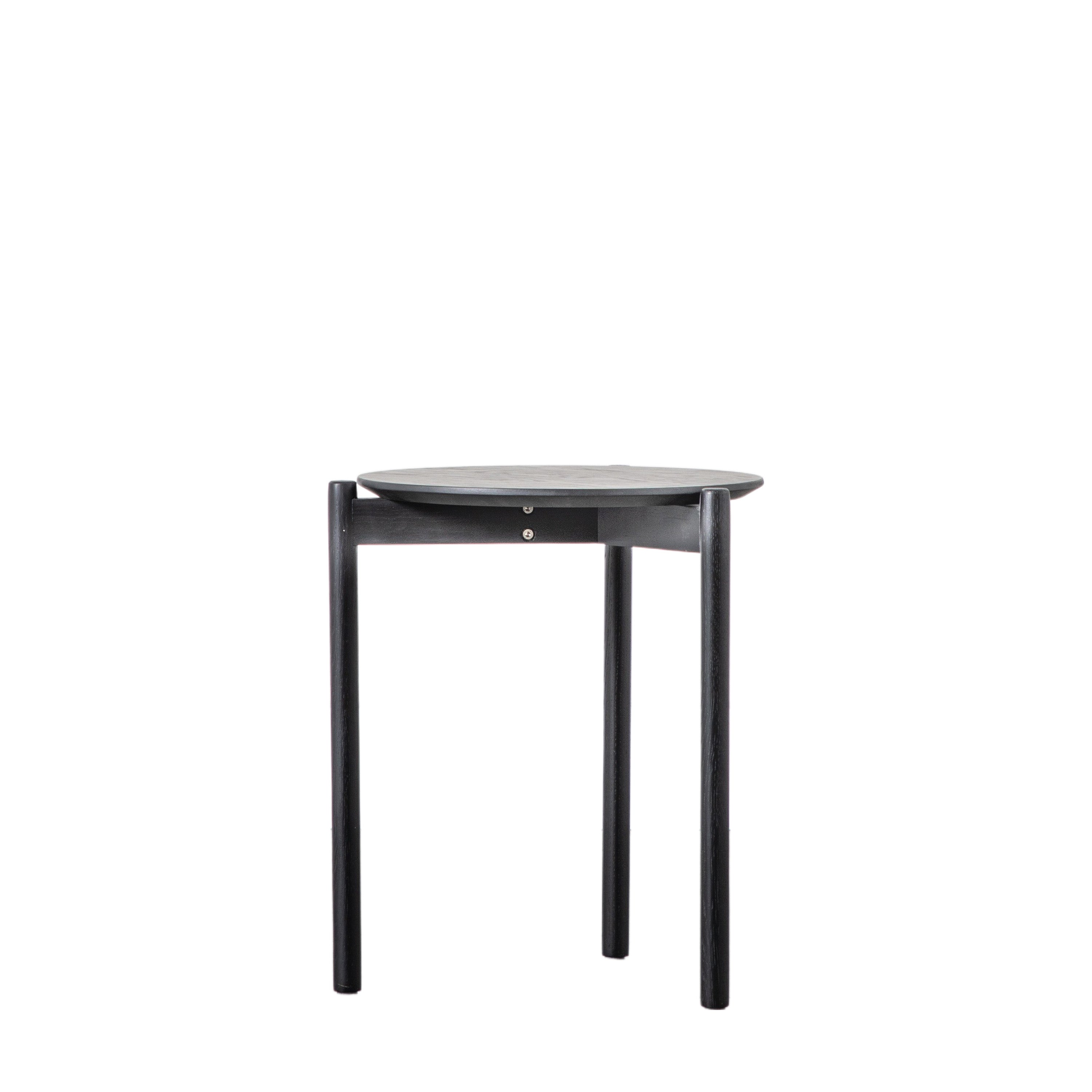 Crestfield Black Side Table