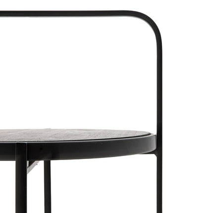 Claremont Black Side Table