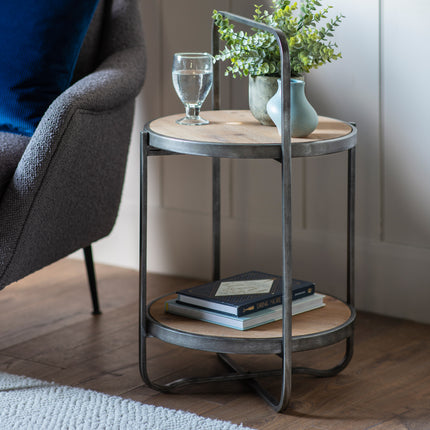 Claremont Oak Side Table