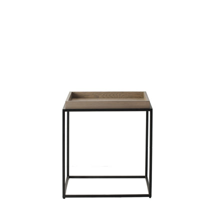 Caldwell Grey Tray Side Table