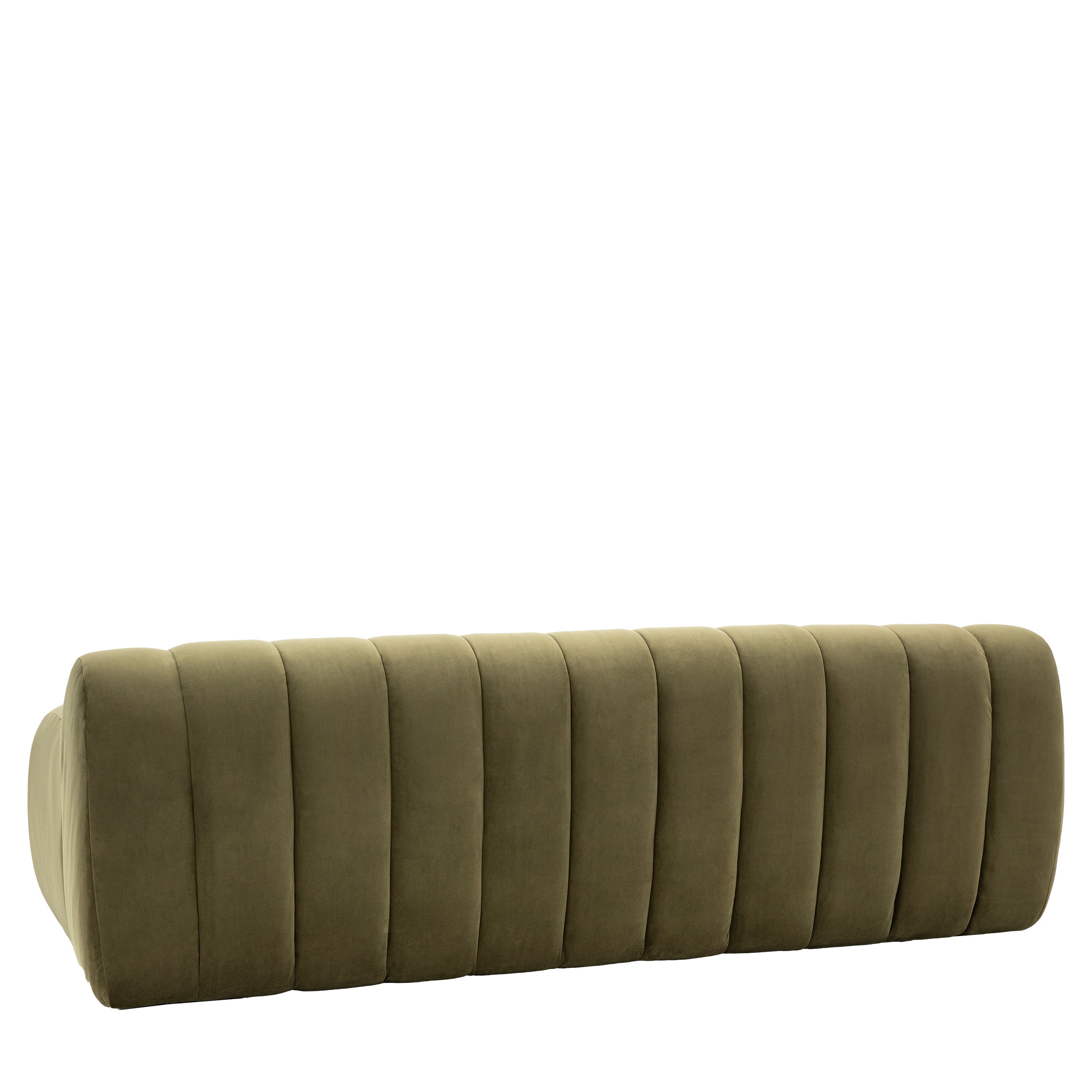 Milano Moss Green 3 Seater Sofa