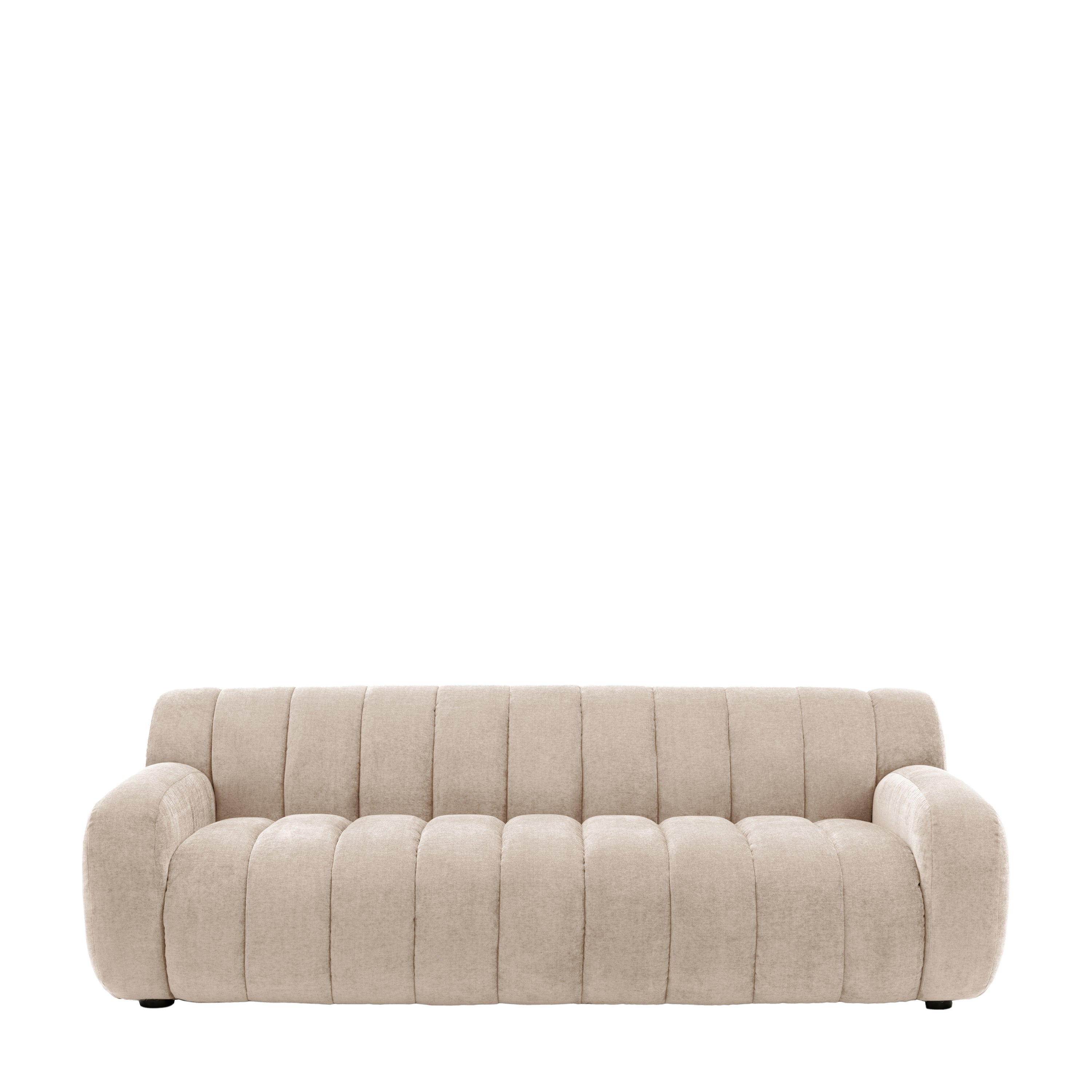 Milano Cream 3 Seater Sofa