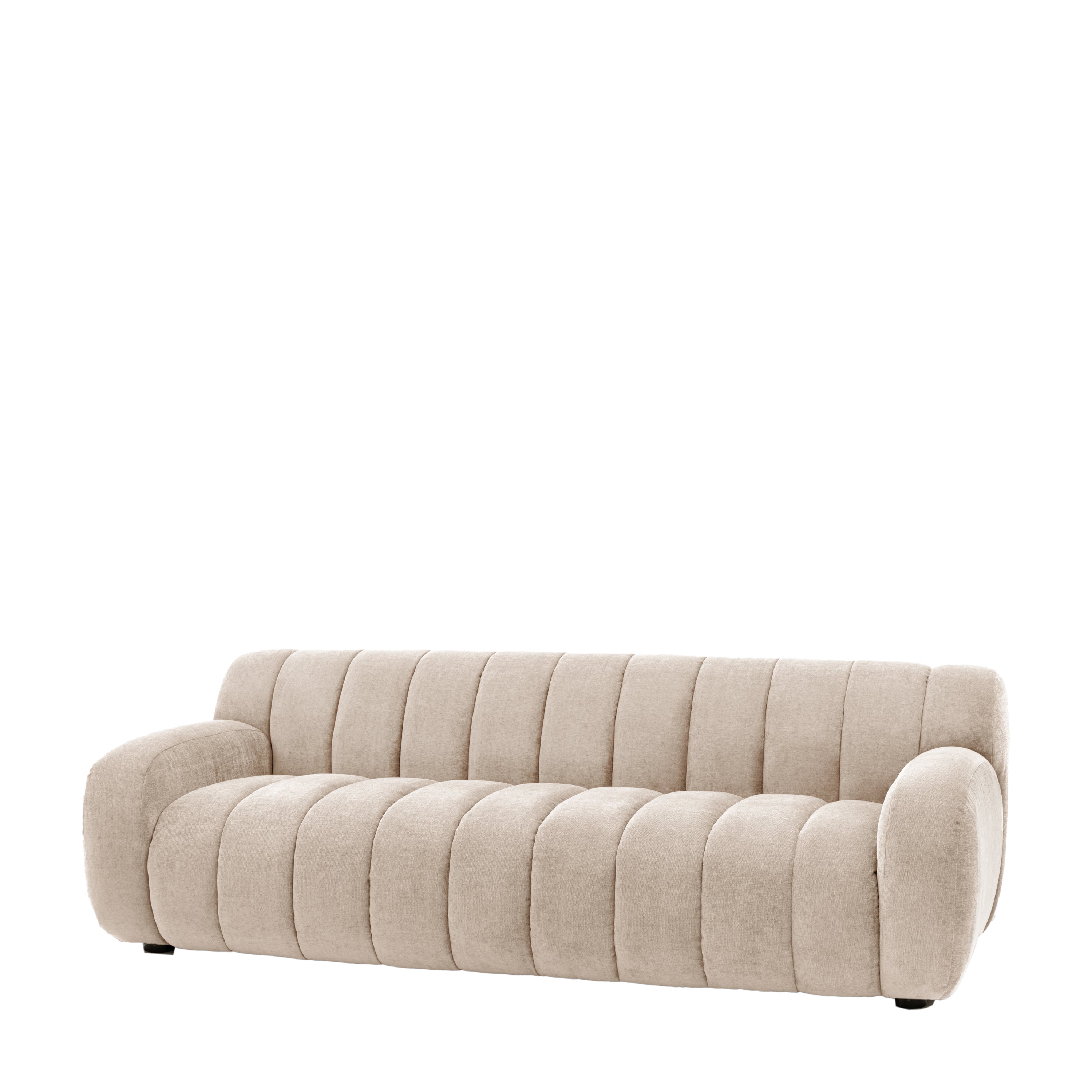Milano Cream 3 Seater Sofa