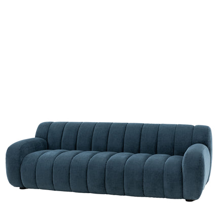 Milano Blue 3 Seater Sofa