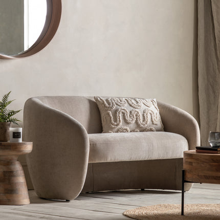 Bello Cream 2 Seater Sofa