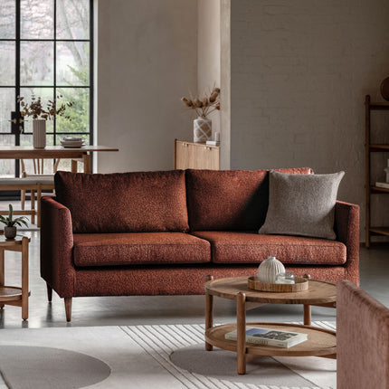 Aldridge Ochre 3 Seater Sofa