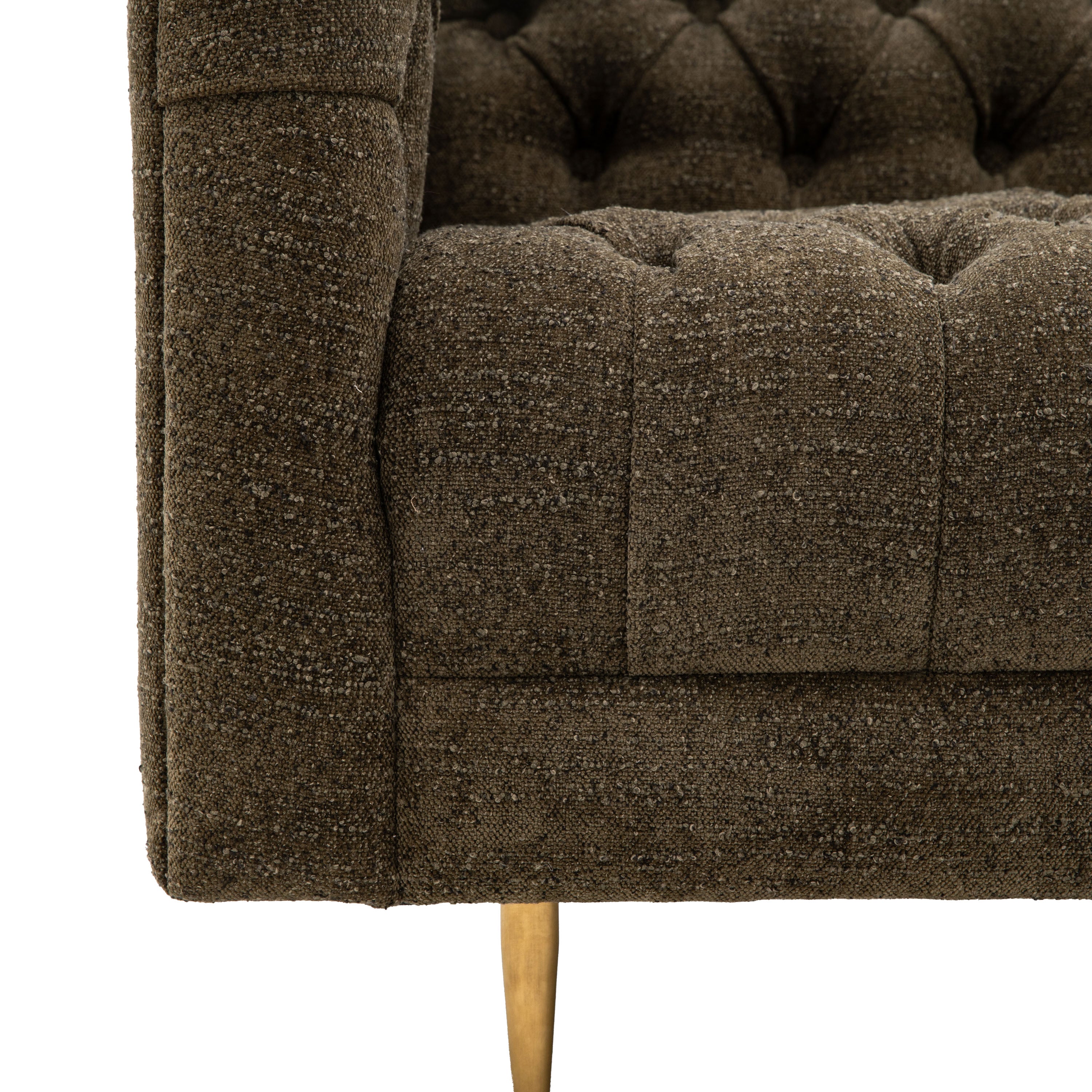 Emerson Moss Green 3 Seater Sofa