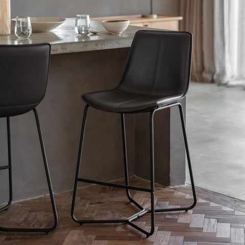 Radcliffe Charcoal Bar Stool Set of 2