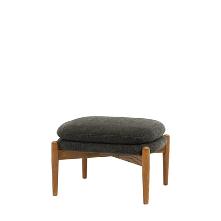 Reno Charcoal Footstool