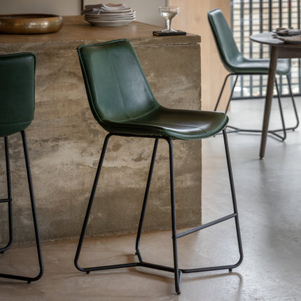 Radcliffe Green Bar Stool Set of 2