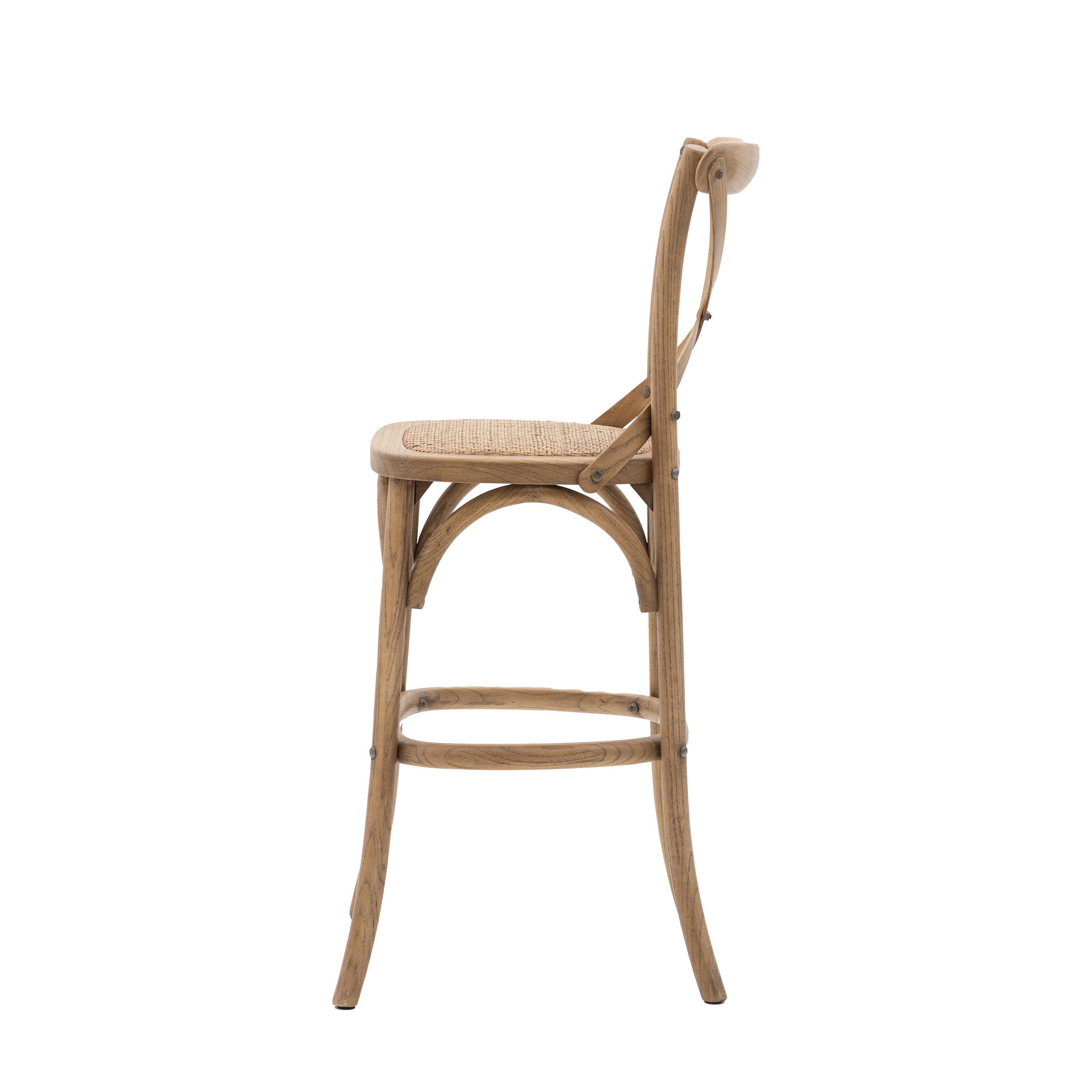 Terraza Natural Bar Stool Set of 2