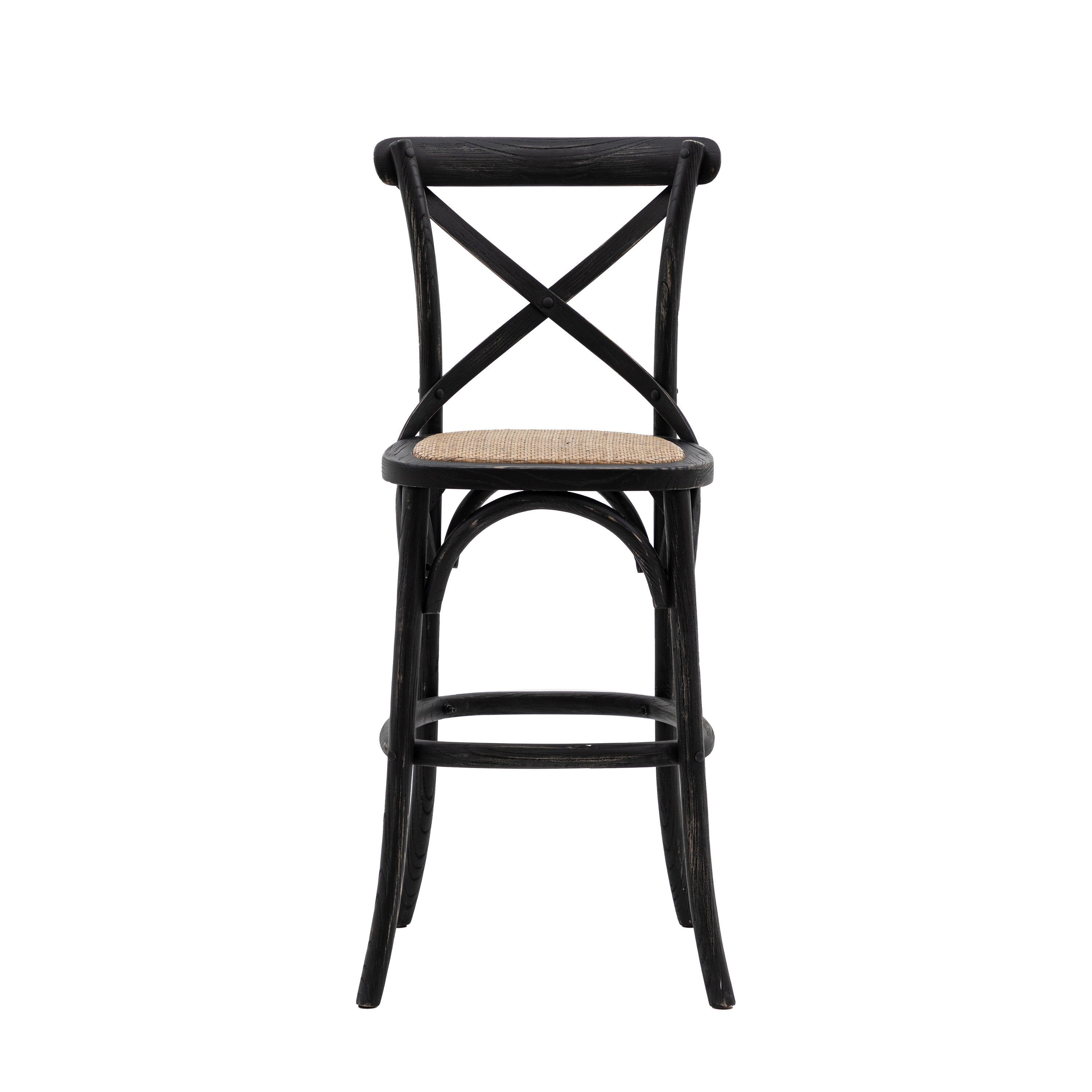 Terraza Black Bar Stool Set of 2