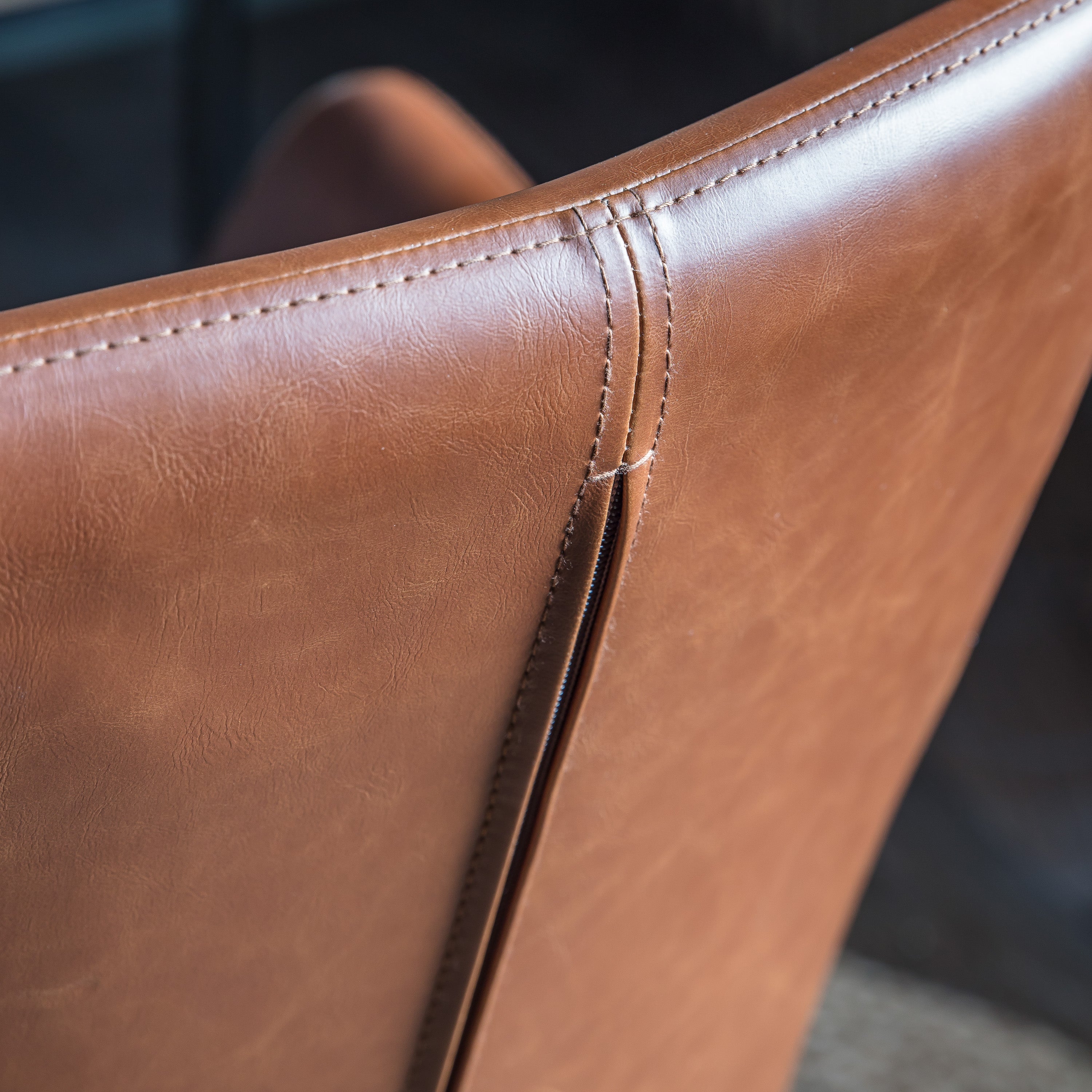 Reeve Brown Swivel Chair